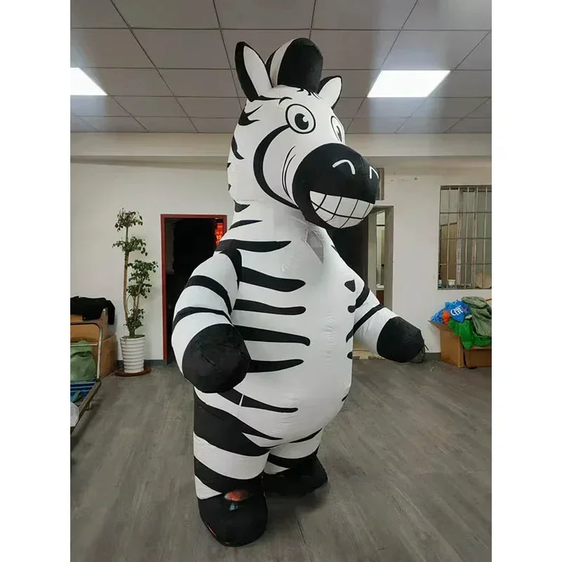 Inflatable Zebra Mascot Costum - Suits 评论和价格
