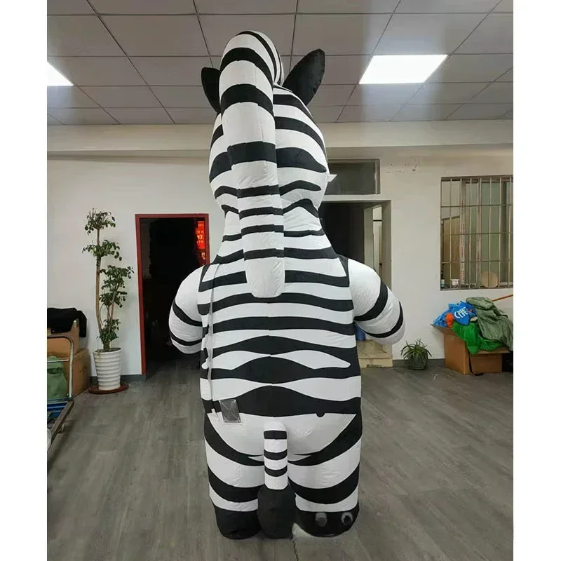 Inflatable Zebra Mascot Costum - Suits 评论和价格