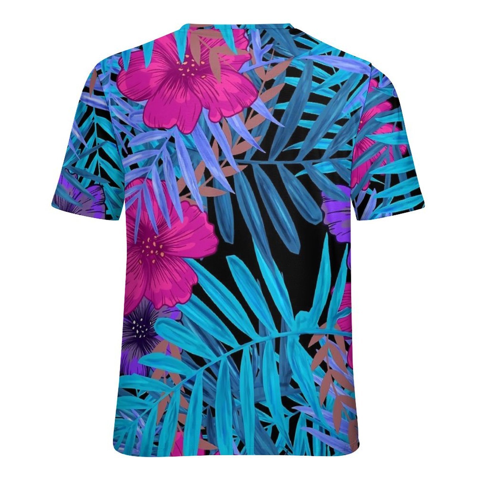 Oversize T-Shirt Summer Tropic - Vintage Hawaiian Floral Shirt 评论和价格