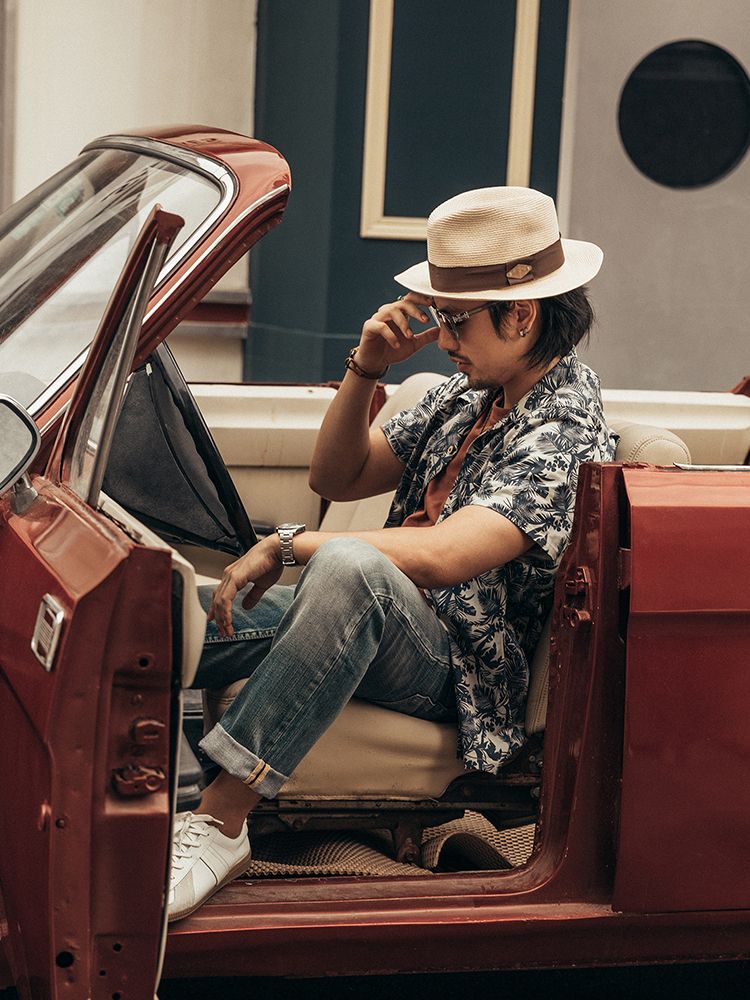 Fashionable Hawaiian Shirt Men - Vintage Hawaiian Floral Shirt 评论和价格